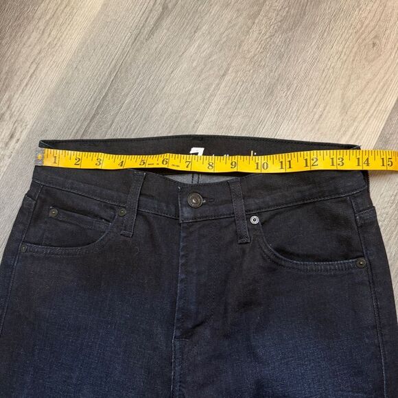 7 For All Mankind Slimmy Dark Wash Jeans 29 Men’s - Picture 8 of 11